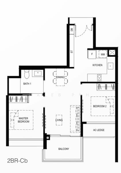 Normanton Park floor plan